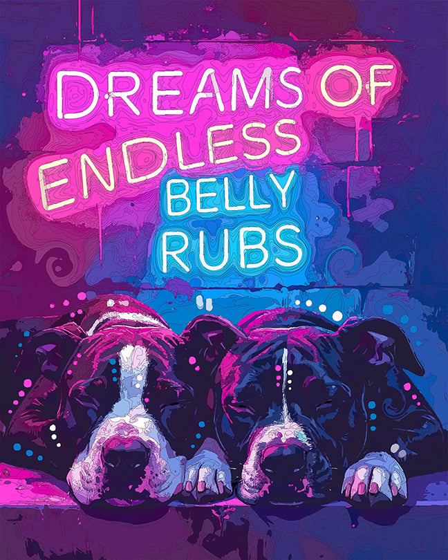 The Neon Dreamers Mini Print (Ltd. Edition) (061126)