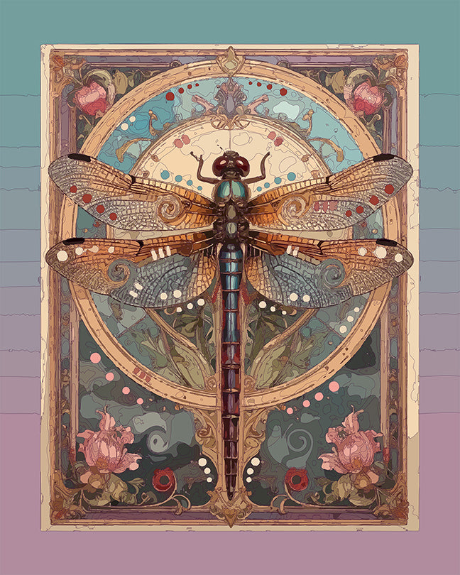 The New Life Dragonfly Mini Print (Ltd. Edition) (061026)