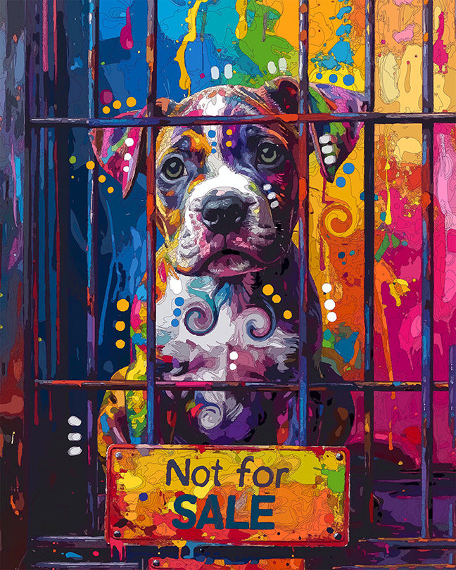 The Not For Sale Pup Mini Print (Ltd. Edition) (080726)