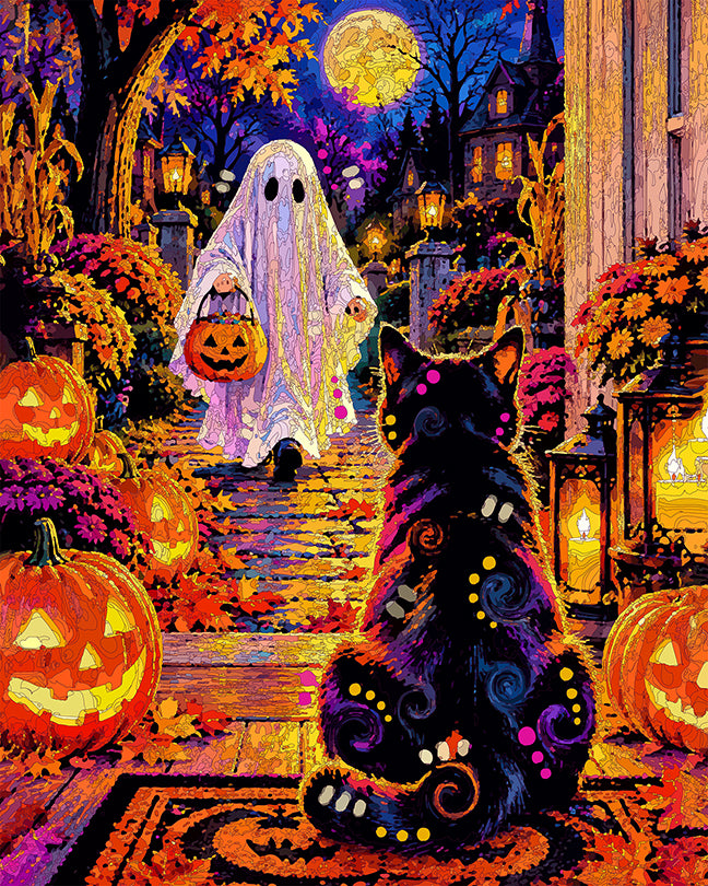 The Not So Scaredy Cat Mini Print (Ltd. Edition) (100126)