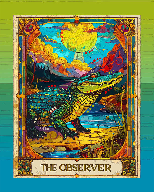 The Observer Tarot Mini Print (Ltd. Edition) (031326)