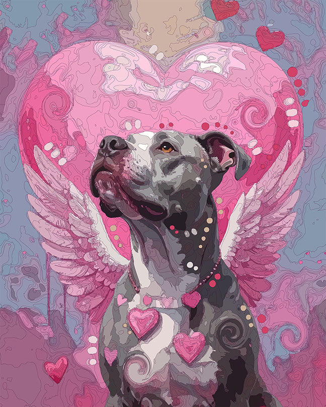 The Over The Heart Angel Mini Print (Ltd. Edition) (040226)