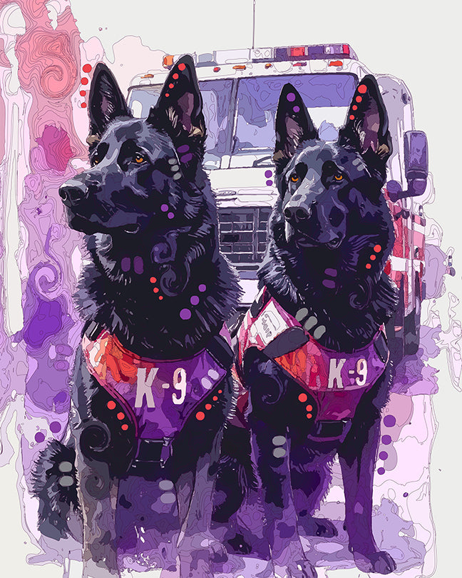 The Painted Patrol Unit Mini Print (Ltd. Edition) (112425)