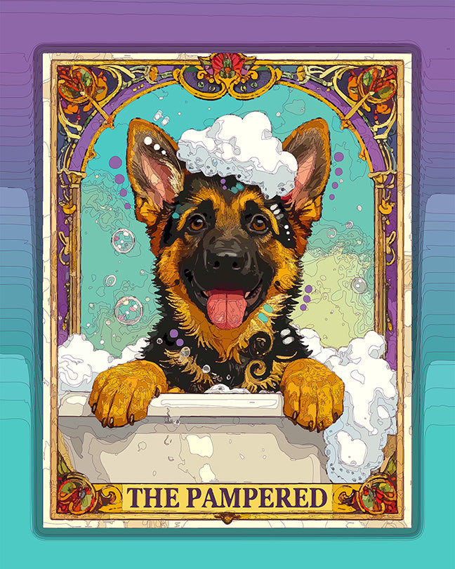 The Pampered Tarot Mini Print (Ltd. Edition) (070626)