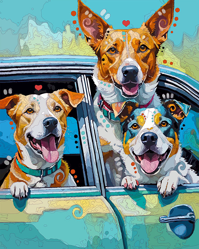 The Passing Lane Mutts Mini Print (Ltd. Edition) (102325)
