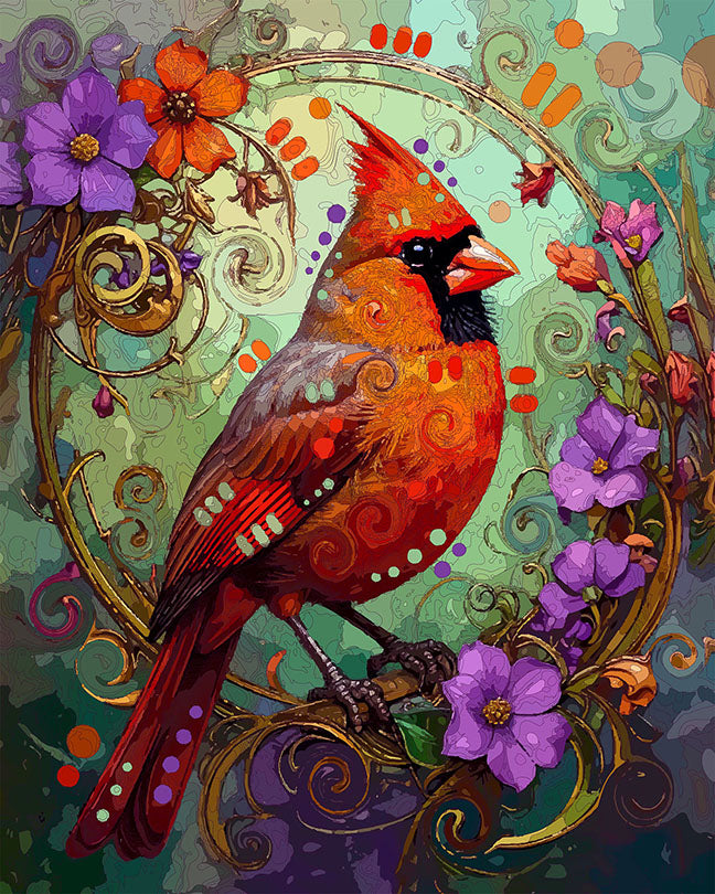 The Passion Cardinal Mini Print (Ltd. Edition) (120325)