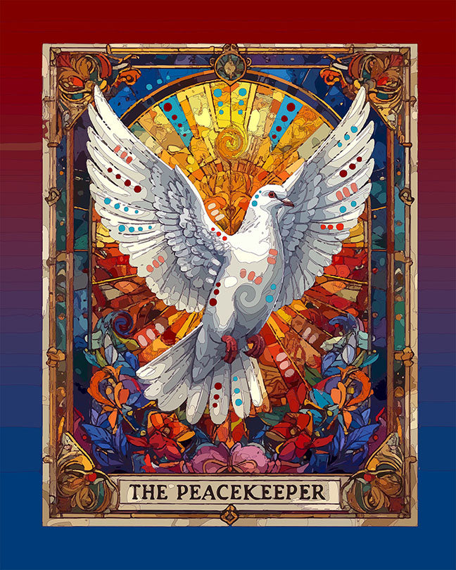 The Peacekeeper Tarot Mini Print (Ltd. Edition) (011626)