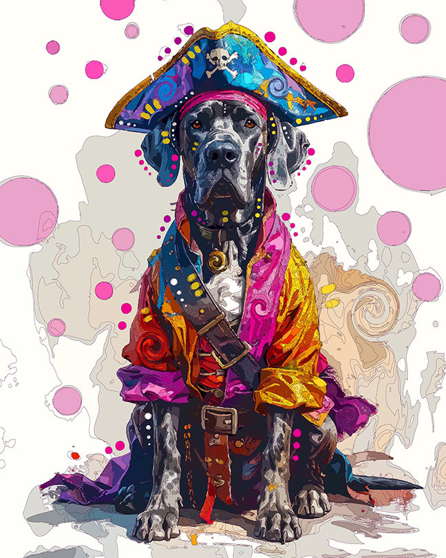 The Pirate Dane Mini Print (Ltd. Edition) (051826)