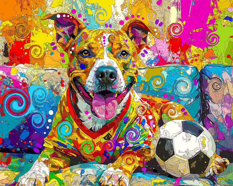 The Pittie Watch Party Mini Print (Ltd. Edition) (071326)