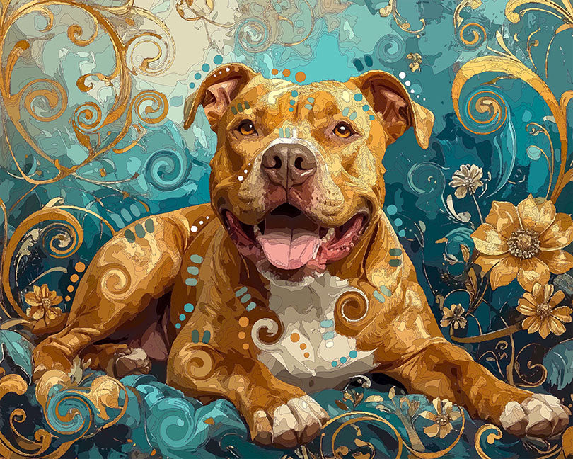 The Presentable Pittie Mini Print (Ltd. Edition) (111225)