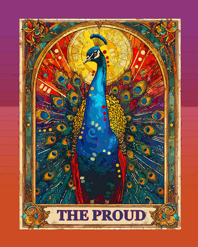 The Proud Tarot Mini Print (Ltd. Edition) (061926)