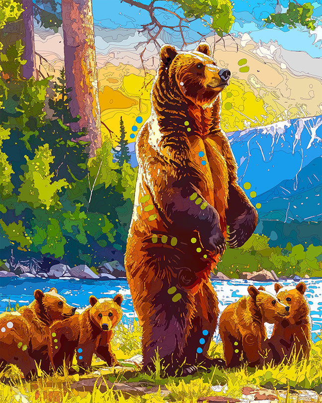 The Queen Of The Tetons Mini Print (Ltd. Edition) (071626)
