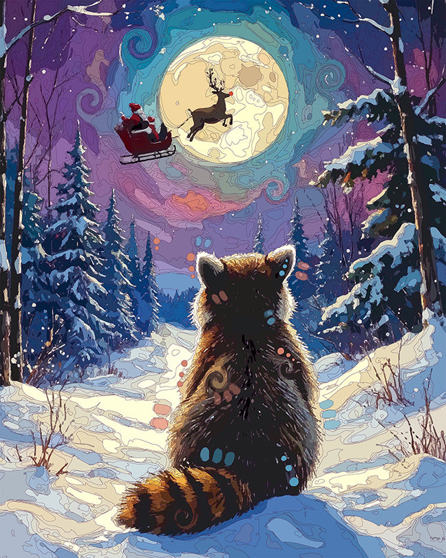 The Raccoon Believer Mini Print (Ltd. Edition) (120525)