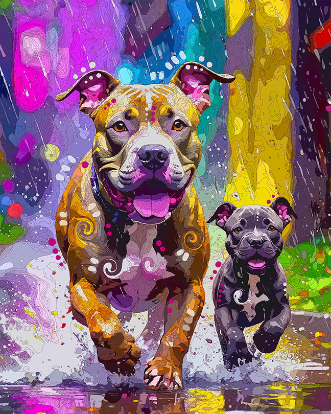 The Rain Runners Mini Print (Ltd. Edition) (081425)