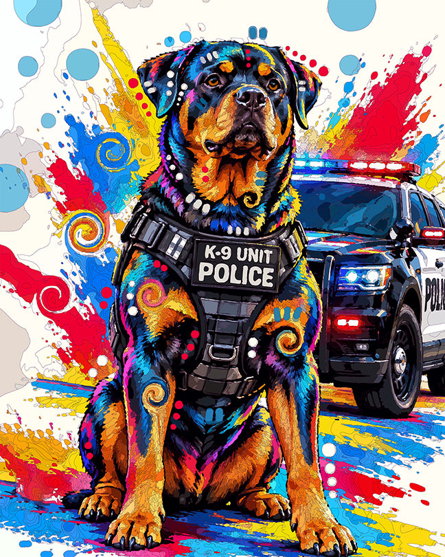 The Ready For Service Rottie Mini Print (Ltd. Edition) (092526)