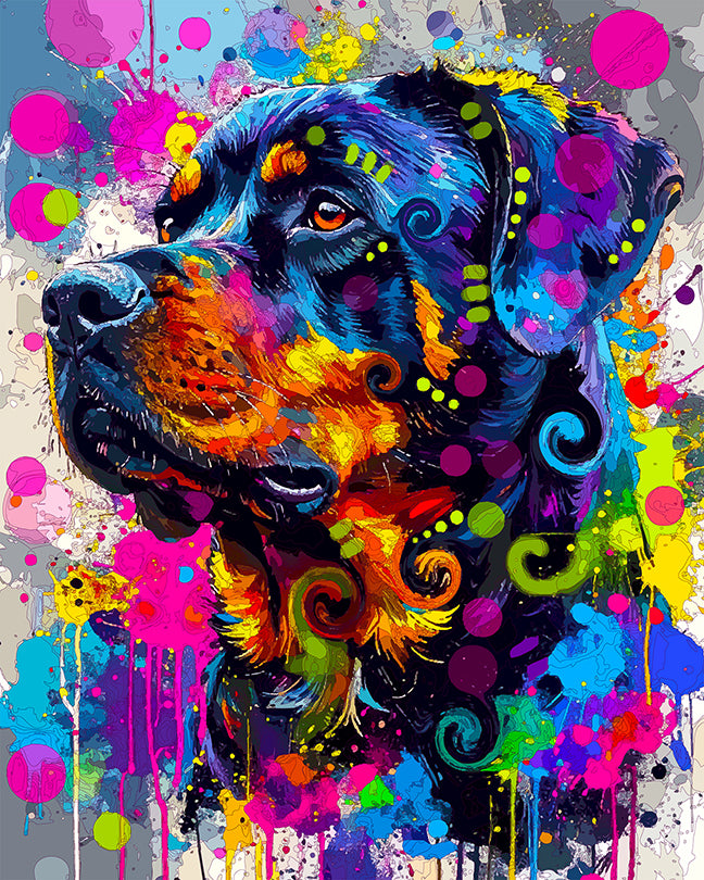 The Refocused Rottie Mini Print (Ltd. Edition) (080825)