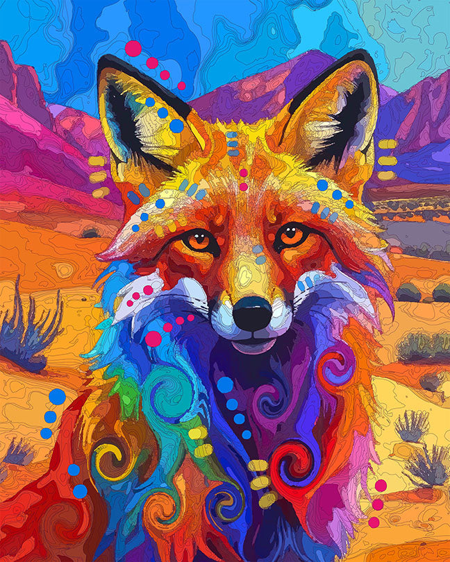 The Reservation Fox Mini Print (Ltd. Edition) (030926)