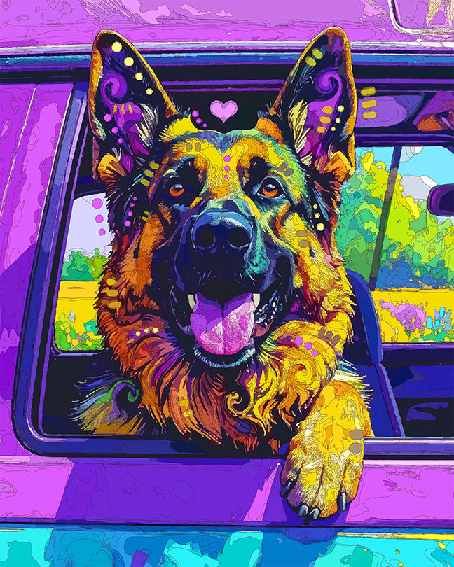 The Ride With Shep Mini Print (Ltd. Edition) (091525)