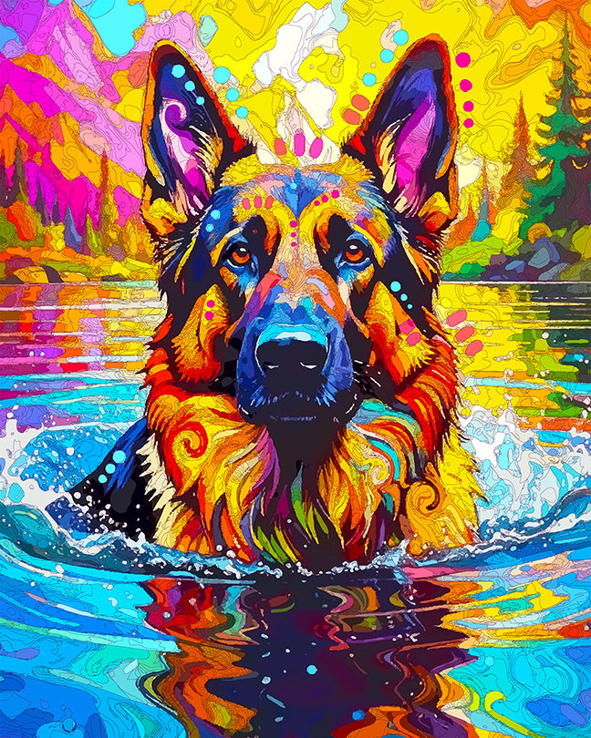 The Ripple Lake Shepherd Mini Print (Ltd. Edition) (072525)