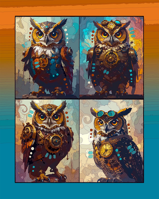 The SP Owl Quadrant Mini Print (Ltd. Edition) (060926)