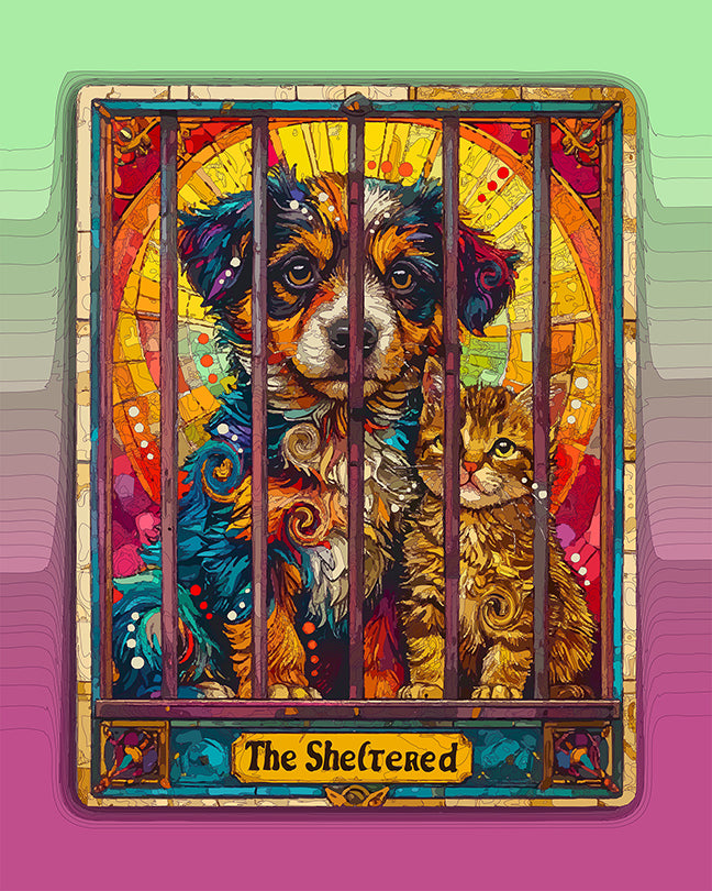 The Sheltered Tarot Mini Print (Ltd. Edition) (062426)