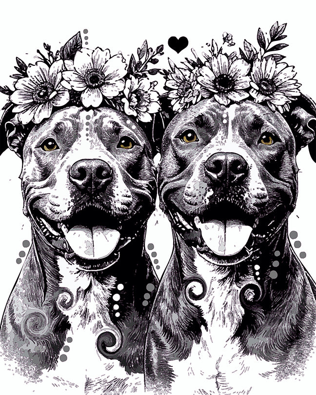 The Sketch Flower Pitties Mini Print (Ltd. Edition) (072825)