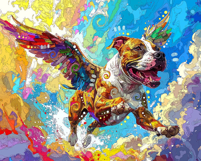 The Sky Fly Angel Mini Print (Ltd. Edition) (041726)