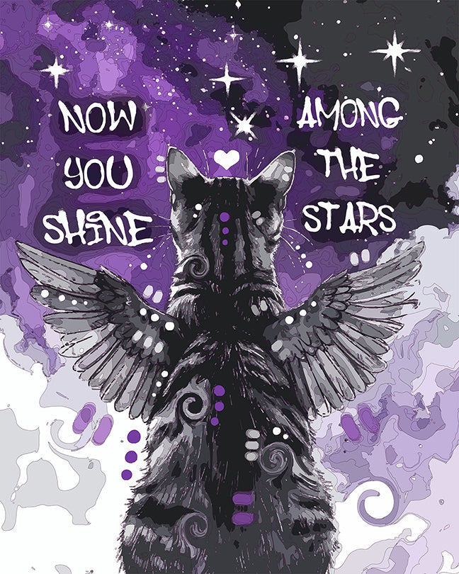 The Star Shine Angel Mini Print (Ltd. Edition) (061726)