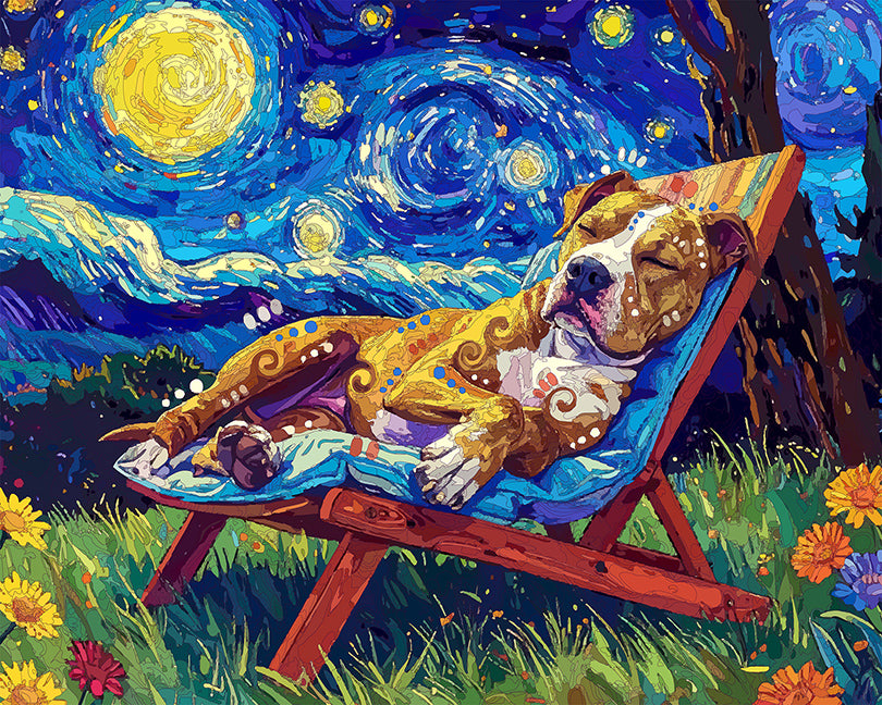 The Starry Night Lounger Mini Print (Ltd. Edition) (060126)