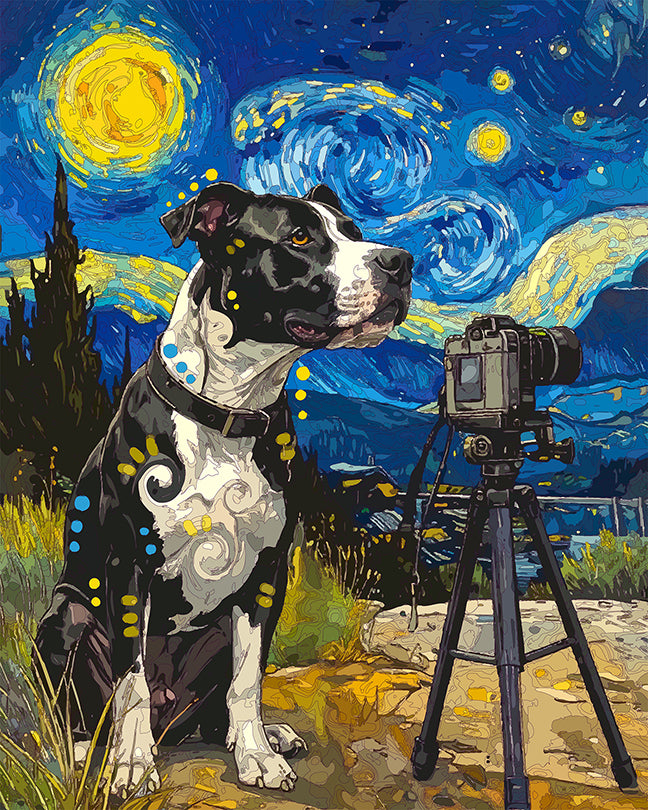 The Starry Pittographer Mini Print (Ltd. Edition) (062526)