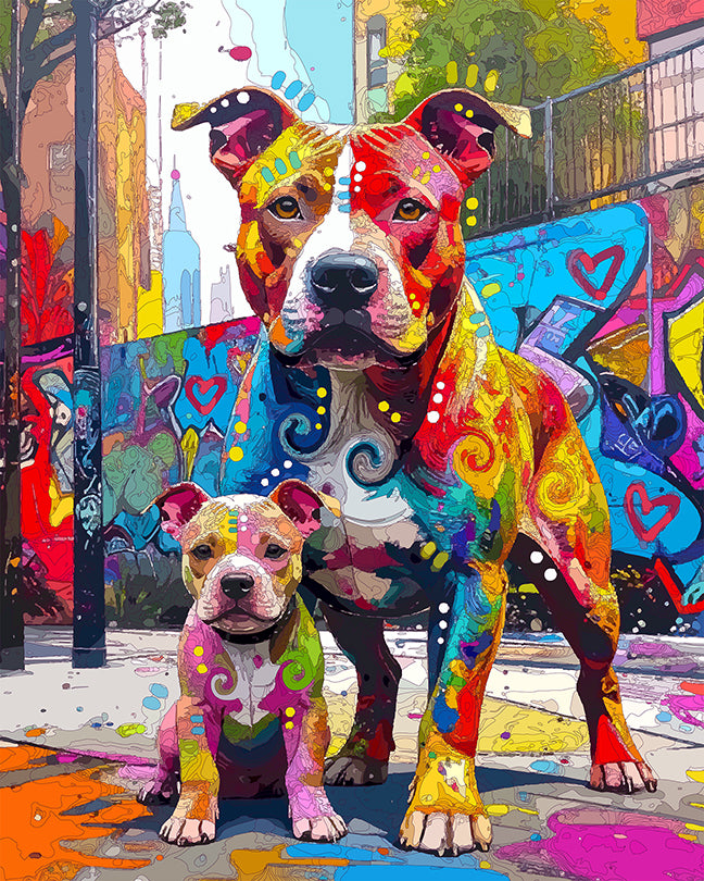 The Street Warriors Mini Print (Ltd. Edition) (082625)