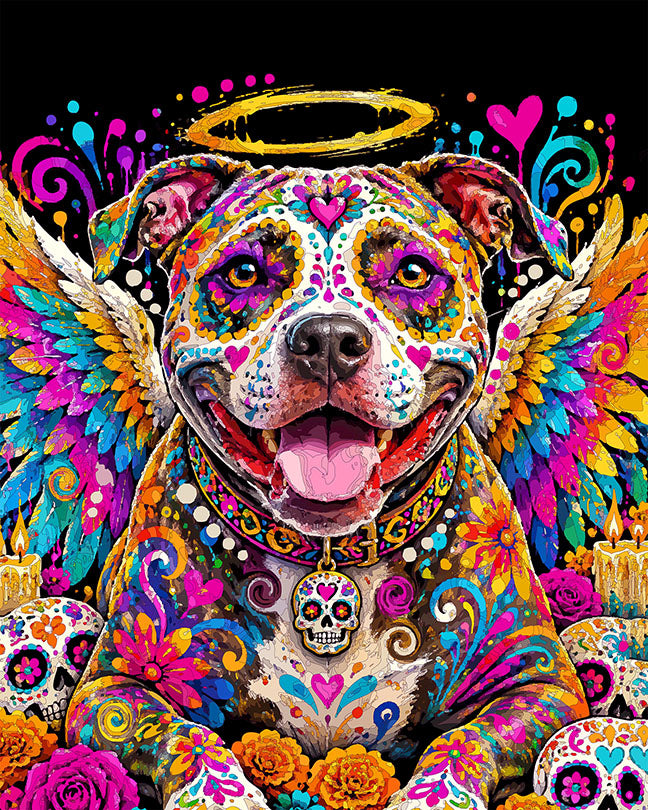 The Sugar Skull Angel Mini Print (Ltd. Edition) (102926)