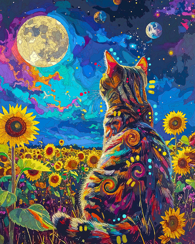 The Summer Sky Tabby Mini Print (Ltd. Edition) (061226)