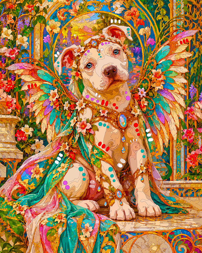 The Sweet Nouveau Pit Pup Mini Print (Ltd. Edition) (092826)