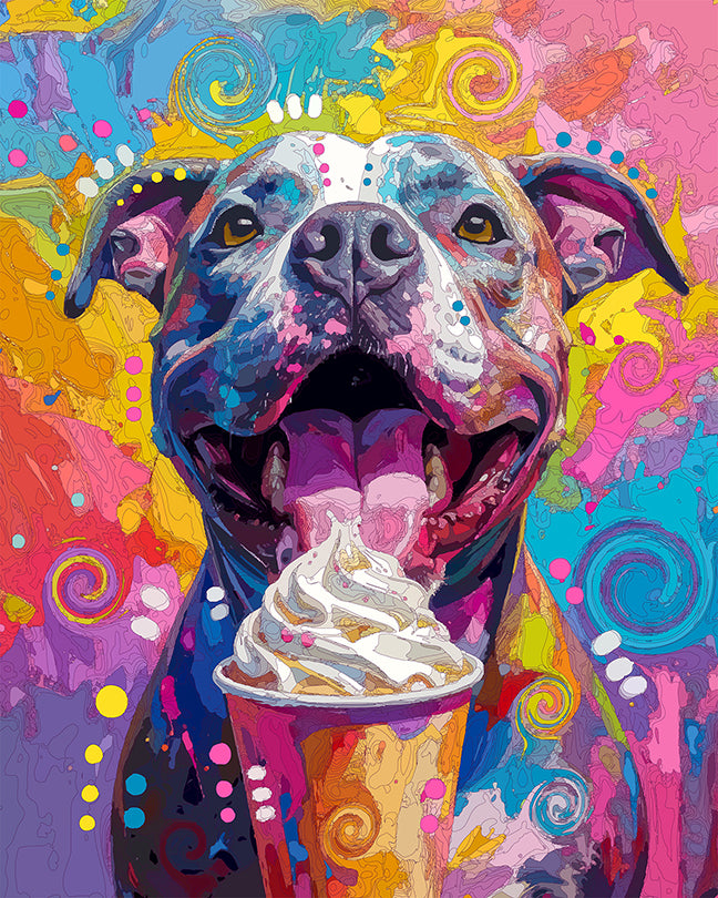 The Tall Order Treat Pittie Mini Print (Ltd. Edition) (071426)