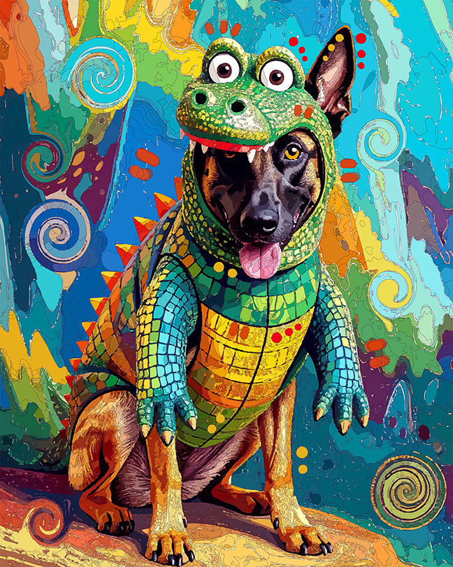 The Throwback Maligator Mini Print (Ltd. Edition) (060826)