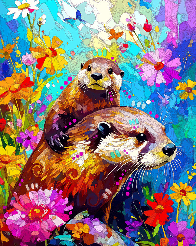 The Travel Otters Mini Print (Ltd. Edition) (090225)
