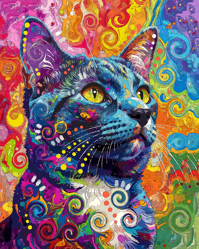 The Trippy Blue Mini Print (Ltd. Edition) (102225)