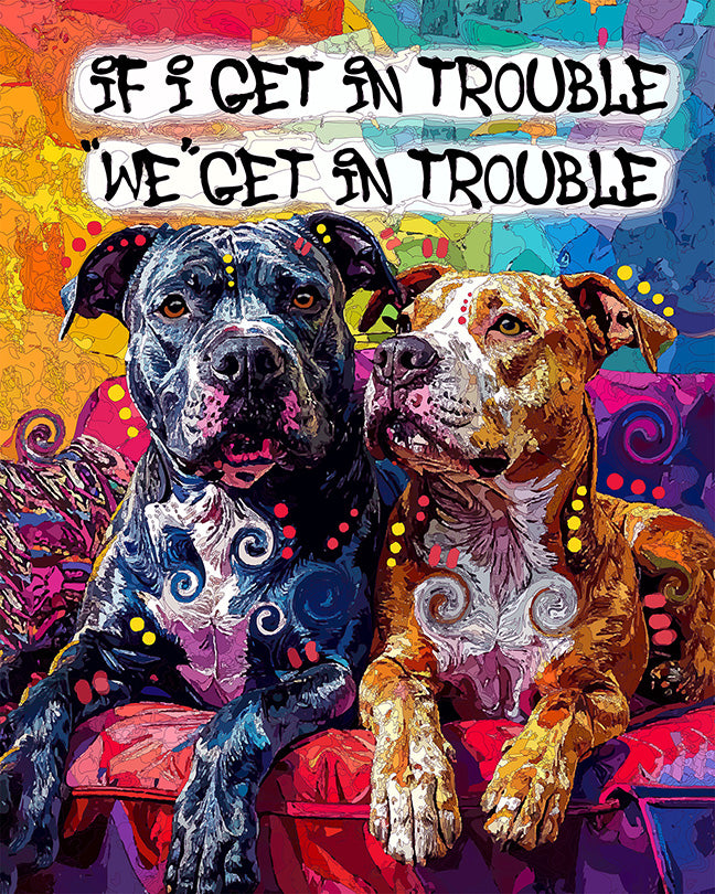 The Trouble x2 Brothers Mini Print (Ltd. Edition) (080326)