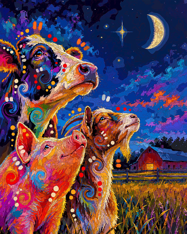 The Venus New Moon Farm Friends Mini Print (Ltd. Edition) (091726)