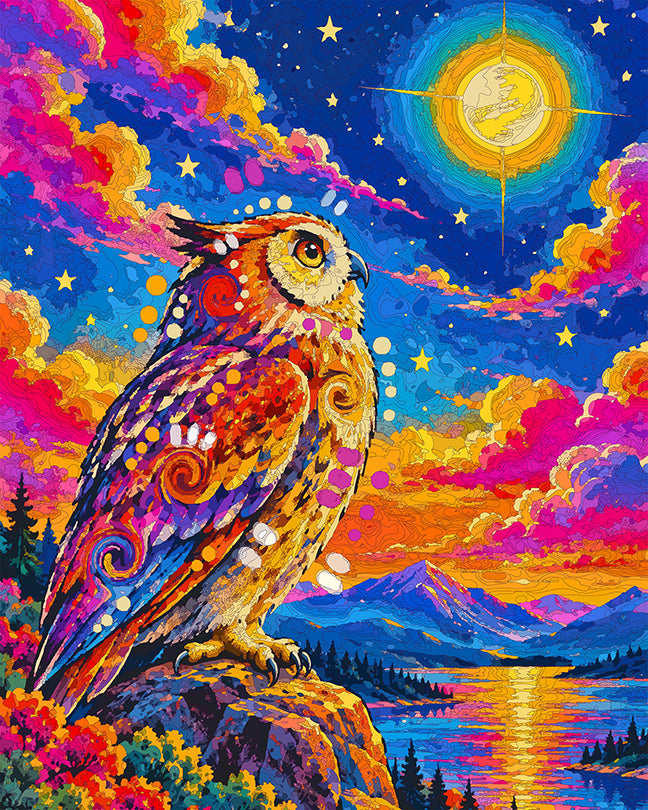 The Venus Owl Mini Print (Ltd. Edition) (091826)