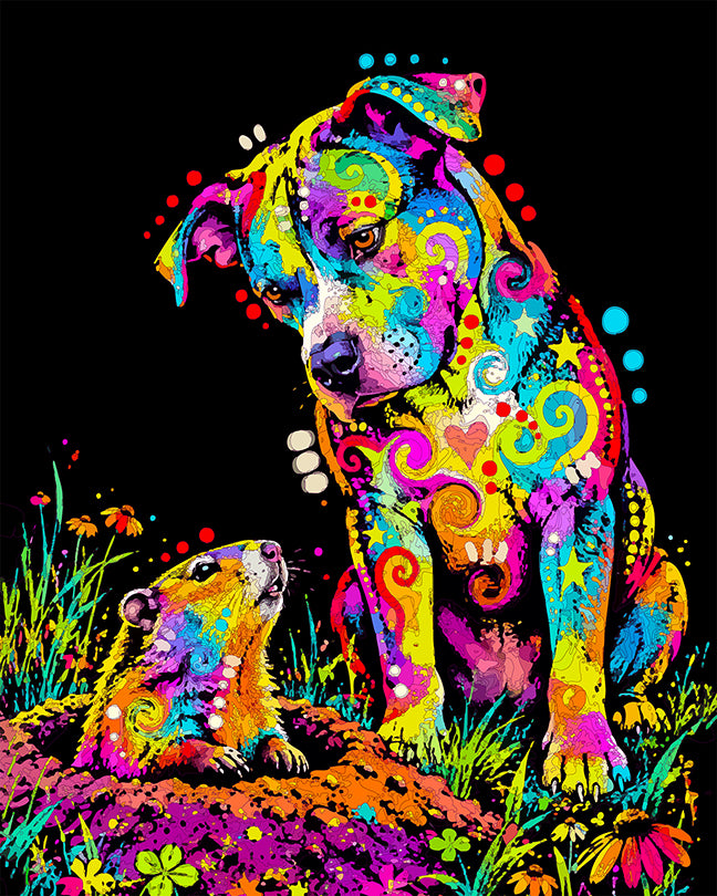 The Visiting Groundhog Mini Print (Ltd. Edition) (100626)
