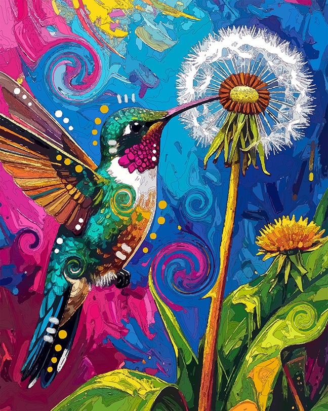 The Wish Fly Hummingbird Mini Print (Ltd. Edition) (070326)