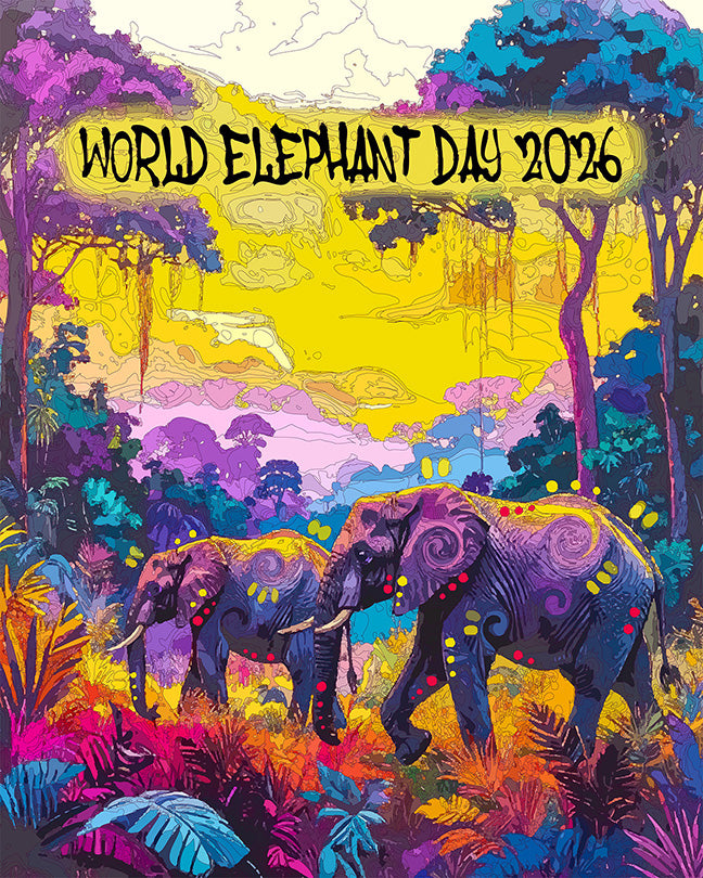 The World Elephant Day 2026 Mini Print (Ltd. Edition) (081226)