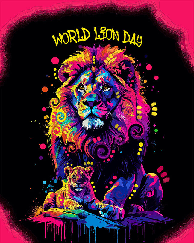 The World Lion Day Mini Print (Ltd. Edition) (081026)