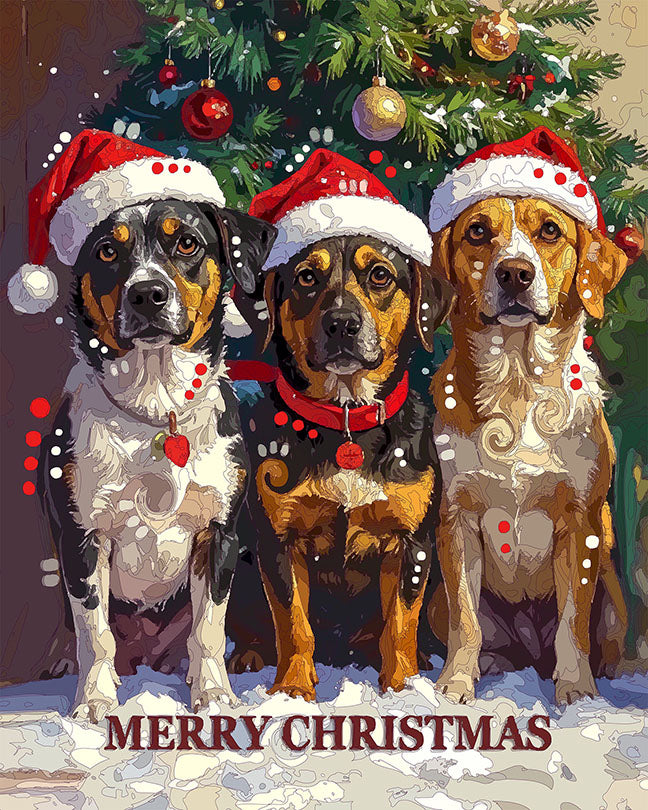 The Yule Mutts Mini Print (Ltd. Edition) (120425)