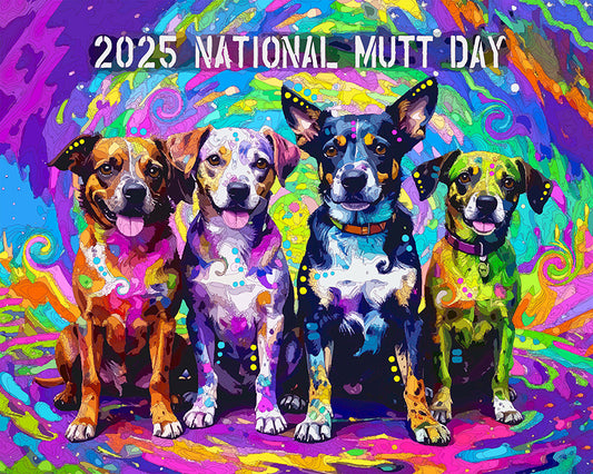 The 2025 National Mutt Day Mini Print (Ltd. Edition) (073125)