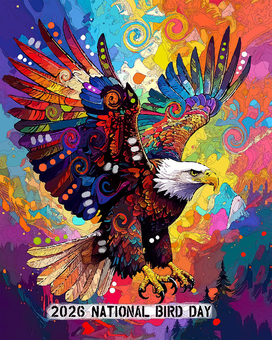 The 2026 National Bird Day Mini Print (Ltd. Edition) (010526)