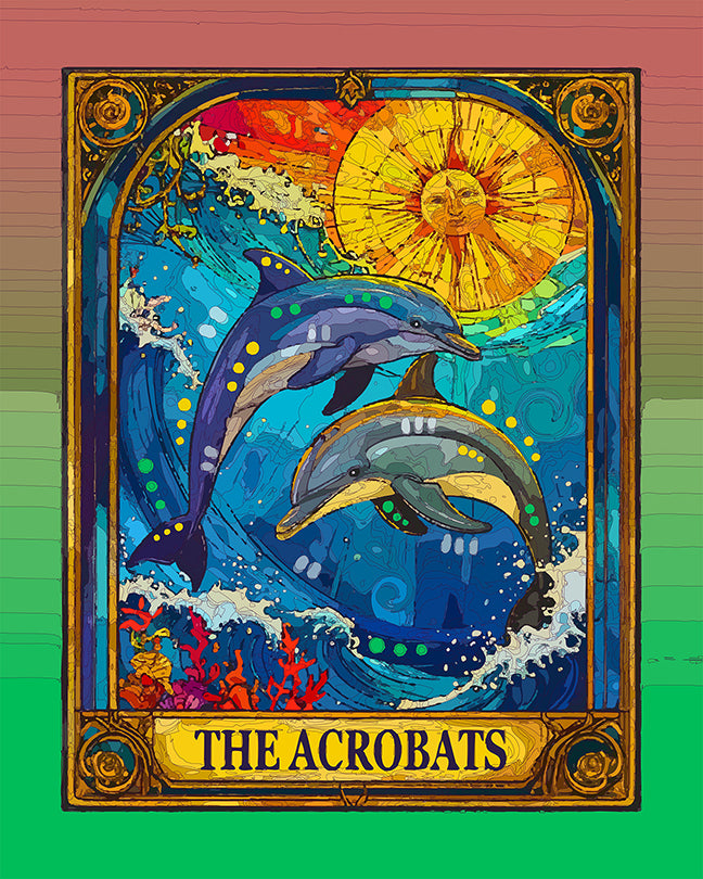 The Acrobats Tarot Mini Print (Ltd. Edition) (061026)