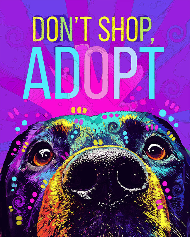 The Adopt Close Up Pup Mini Print (Ltd. Edition) (081326)